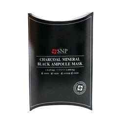SNP Charcoal Mineral Mascarilla Ampolla Negra (Fecha Vto.: 03/2022) 10x25ml/0.84oz