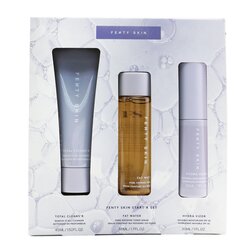 Fenty Beauty by Rihanna FENTY SKIN Start'R Set: Total Cleans'R 45ml + Fat Water 50ml + Hydra Vizor 30ml 3pcs