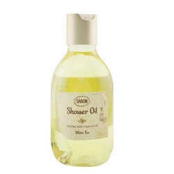 Sabon Shower Oil - White Tea (Plastic Bottle) (Package Slightly Damaged) 300ml/10.5oz