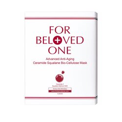 For Beloved One Anti-Envejecimiento Avanzado - Ceramide Squalane Mascarilla de Bio-Celulosa 3sheets