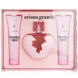 Ariana Grande Thank U Next Coffret: Eau De Parfum Spray 100ml/3.4oz + Body Souffle 100ml/3.4oz + Bath And Shower Gel 100ml/3.4oz 3pcs