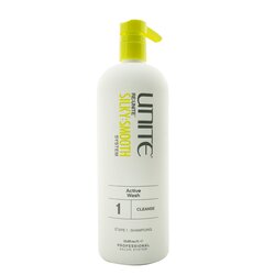 Unite RE:UNITE Silky:Smooth Active Wash - Step 1 Cleanse (Salon Size) 1000ml/33.8oz