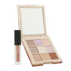Huda Beauty Mini Nude Holiday Set (1x Nude Obsessions Eyeshadow Palette + 1x Liquid Matte Lipstick) - # Light/ Bombshell 2pcs
