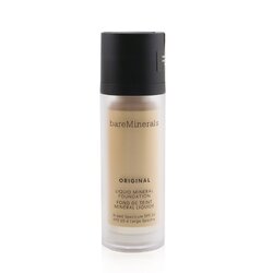 ベアミネラル Original Liquid Mineral Foundation SPF 20 - # 09 Light Beige (For Light Cool Skin With A Pink Hue) (Exp. Date 06/2022) 30ml/1oz