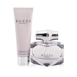 Gucci Bamboo Coffret: Eau De Parfum Spray 50ml/1.6oz + Perfumed Body Lotion 50ml/1.6oz 2pcs