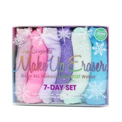 MakeUp Eraser 7 Day Set (7x Mini MakeUp Eraser Cloth) - #Let It Snow 7pcs