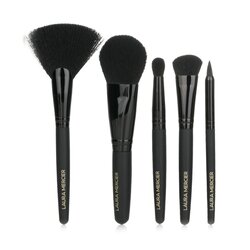 Laura Mercier Stroke of Midnight Brush Collection (5x Brush + 1xPouch) 5pcs+1xPouch