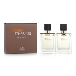 Hermes Terre D'Hermes Coffret: 2x Eau De Toilette Spray 50ml/1.6oz 2pcs