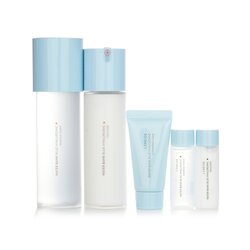 Laneige Water Bank Blue Hyaluronic 2 Step Essential Set (For Normal to Dry Skin) 5pcs