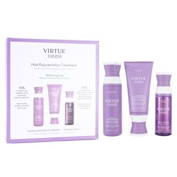 Virtue Flourish Hair Rejuvenation Treatment Set 3pcs