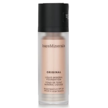 BareMinerals Original Liquid Mineral Foundation SPF 20 - # 01 Fair (For Very Fair Cool Skin With A Pink Hue) 30ml/1oz