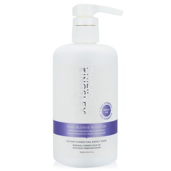 Philip Kingsley Pure Blonde Booster Colour- Correcting Weekly Mask 500ml/16.9oz