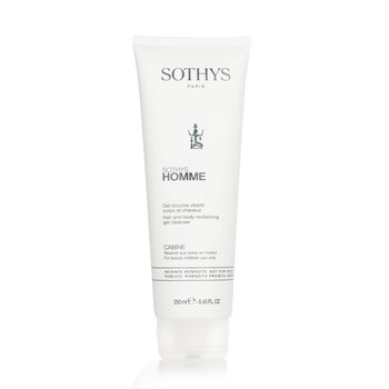 Sothys Homme Hair And Body Revitalizing Gel Cleanser (Salon Size) 250ml/8.4oz