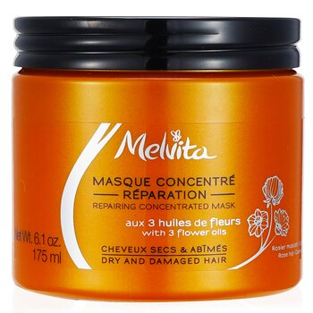 Melvita Repairing Concentrated Mask (Dry And Damaged Hair) 175ml/6.1oz