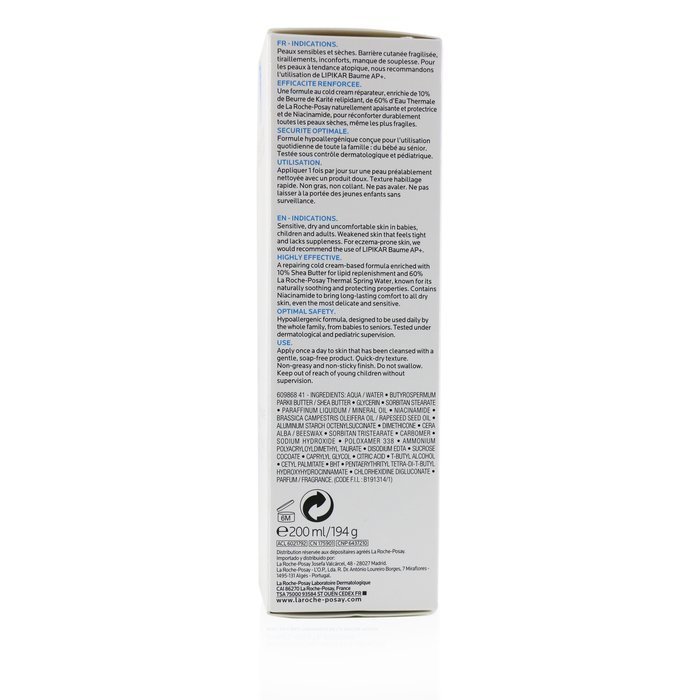 La Roche Posay Lipikar Lait Lipid-Replenishing -vartalomaito 200ml/6.76ozProduct Thumbnail