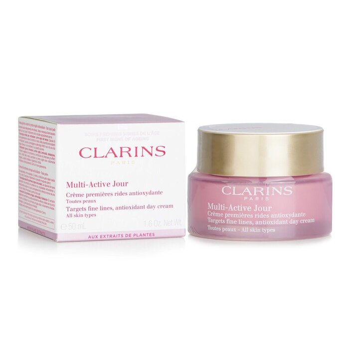 Clarins Multi-Active Day Targets Fine Lines Antioxidant Day Cream - For All Skin Types(Random Packaging) 50ml/1.6ozProduct Thumbnail