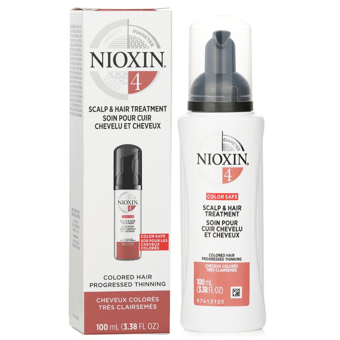 Nioxin Diameter System 4 Scalp & Hair Treatment (Colored Hair, Progressed Thinning, Color Safe) (Random Packaging) 100ml/3.38ozProduct Thumbnail