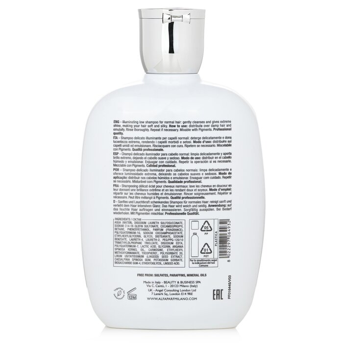 AlfaParf Semi Di Lino Diamond Illuminating Low Shampoo (Normal Hair) (Packaging Random Pick) 250ml/8.45ozProduct Thumbnail
