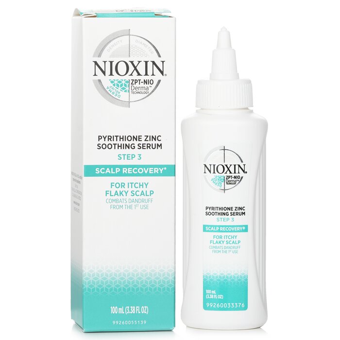 Nioxin Scalp Recovery Pyrithione Zinc Soothing Serum (For Itchy Flaky Scalp) (Random Packaging) 100ml/3.38ozProduct Thumbnail