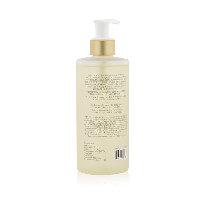 Jurlique Lemon, Geranium & Clary Sage Restoring Hand Wash (Random Packaging) 300ml/10.1ozProduct Thumbnail