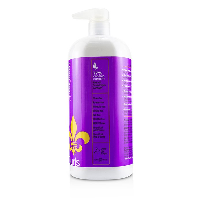 DermOrganic Curls Curl Conditioner (Ultra Moisturizing For Curl Hair) 1000ml/33.8ozProduct Thumbnail