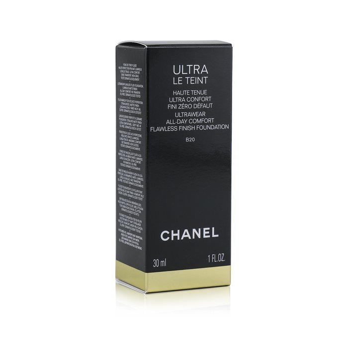Chanel - Ultra Le Teint Ultrawear All Day Comfort Flawless Finish  Foundation 30ml/1oz - Foundation & Powder, Free Worldwide Shipping