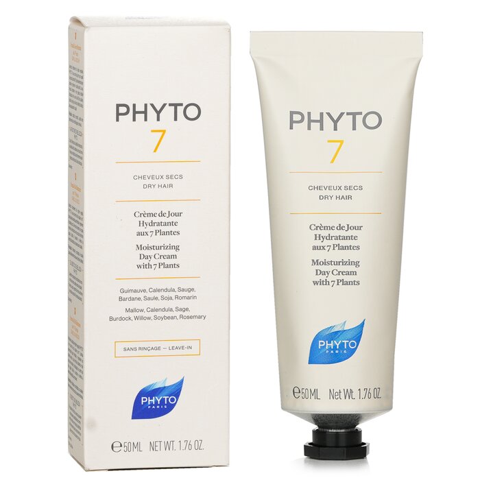 Phyto Phyto 7 Увлажняющий Дневной Крем с 7 Растениями (для Сухих Волос) 50ml/1.76ozProduct Thumbnail