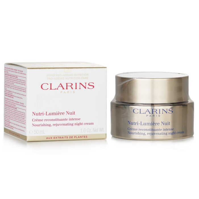 Clarins Nutri-Lumiere Nuit Nourishing, Rejuvenating Night Cream(Random Packaging) 50ml/1.6ozProduct Thumbnail
