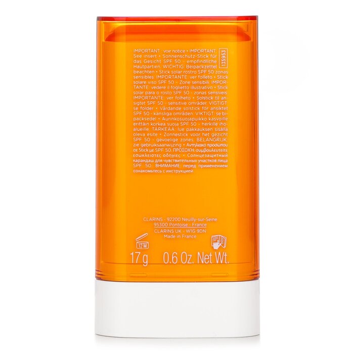 Clarins Invisible Sun Care Stick SPF50 High Protection - For Sensitive Areas (Random Packaging) 17g/0.6ozProduct Thumbnail
