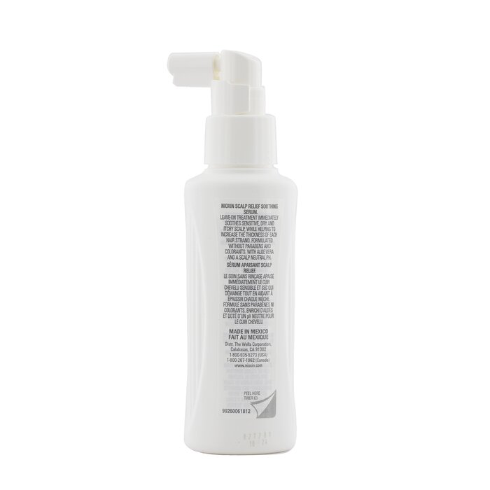 Nioxin Scalp Relief Soothing Serum (For Sensitive Scalp) (Random Packaging) 100ml/3.3ozProduct Thumbnail