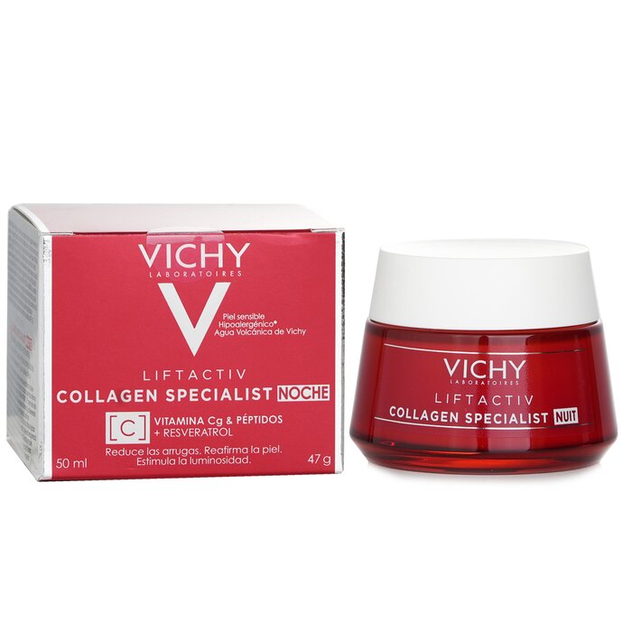 Vichy Liftactiv Collagen Specialist Night Cream (Random Packaging) 50ml/1.69ozProduct Thumbnail