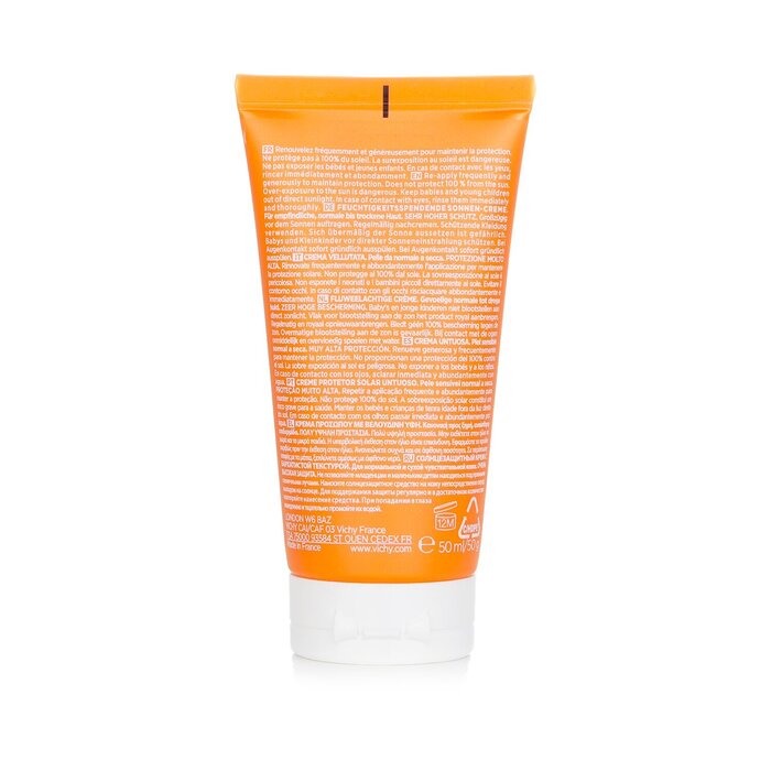 Vichy Capital Soleil Velvety Protective Cream SPF 50 - Water Resistant (Normal to Dry Skin)(Random Packaging) 50mlProduct Thumbnail