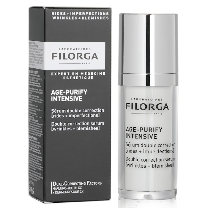 Filorga Age-Purify Интенсивная Корректирующая Сыворотка Двойного Действия - против Морщин и Угревой Сыпи (Случайная упаковка) 30ml/1ozProduct Thumbnail