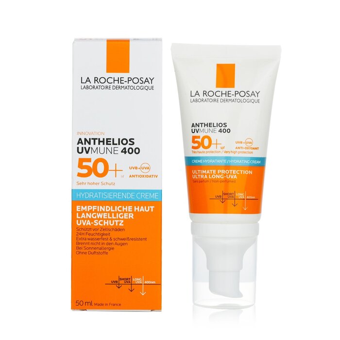 La Roche Posay Anthelios UVmune 400 Hydrating Cream SPF50(Random Packaging) 50ml/1.69ozProduct Thumbnail