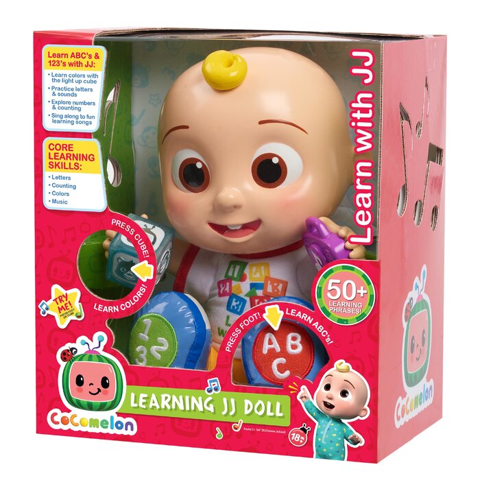 Cocomelon Learning JJ Doll 17x26x29cmProduct Thumbnail