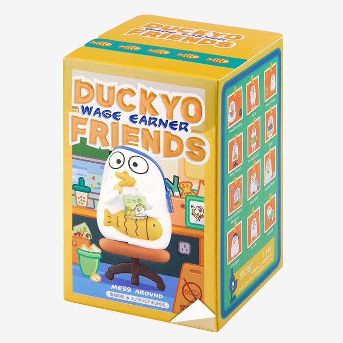 Popmart DUCKYO小劉鴨平凡打工人系列 (隨機款 盲盒一個) 7x11x7cmProduct Thumbnail