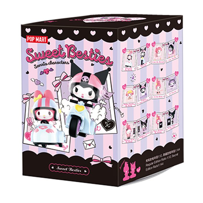 Popmart Sanrio characters Sweet Besties Series (Individual Blind Boxes) 7x11x7cmProduct Thumbnail