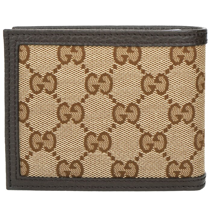 Gucci Signature Bifold Wallet 260987 Brown BrownProduct Thumbnail