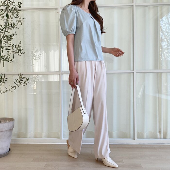 Trendywhere Puff Sleeve Blouse Free (XS-M)Product Thumbnail