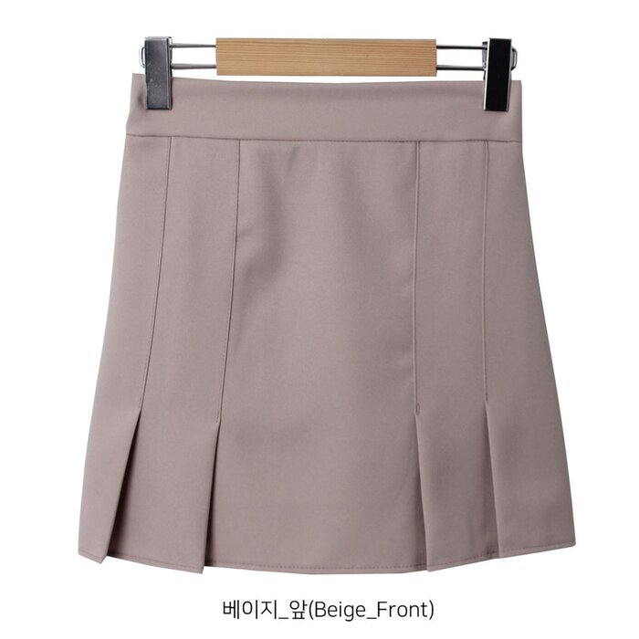 Trendywhere Back Banding Pleats Mini Skirt Free (XS-M)Product Thumbnail