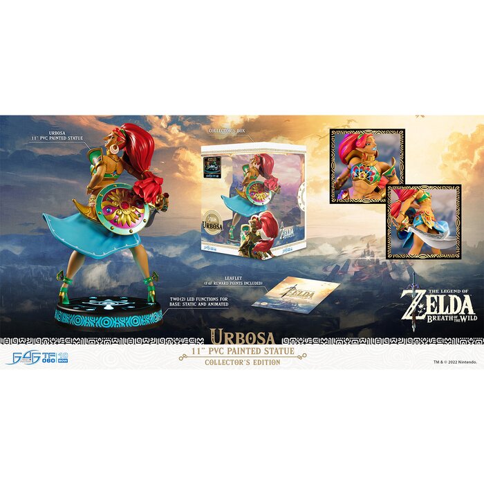 FIRST 4 FIGURES The Legend of Zelda: Breath of the Wild: Urbosa (Collector's edition) 29x18x20cmProduct Thumbnail