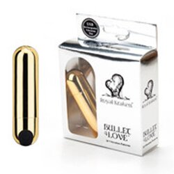 Royal kraken Bullet 4 Love - Rechargeable Golden Vibe RK-03 Fixed Size