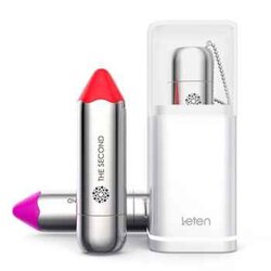 3C ISSW - Thunder Little Silver Stick Lipstick Jumping Egg Female Sexual Masturbation Device (Orange)