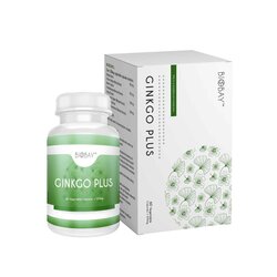Biobay Biobay Ginkgo Plus (60's x 520mg) Ginkgo Biloba Extract for Brain Memory Booster, Blood Circulation Fixed Size