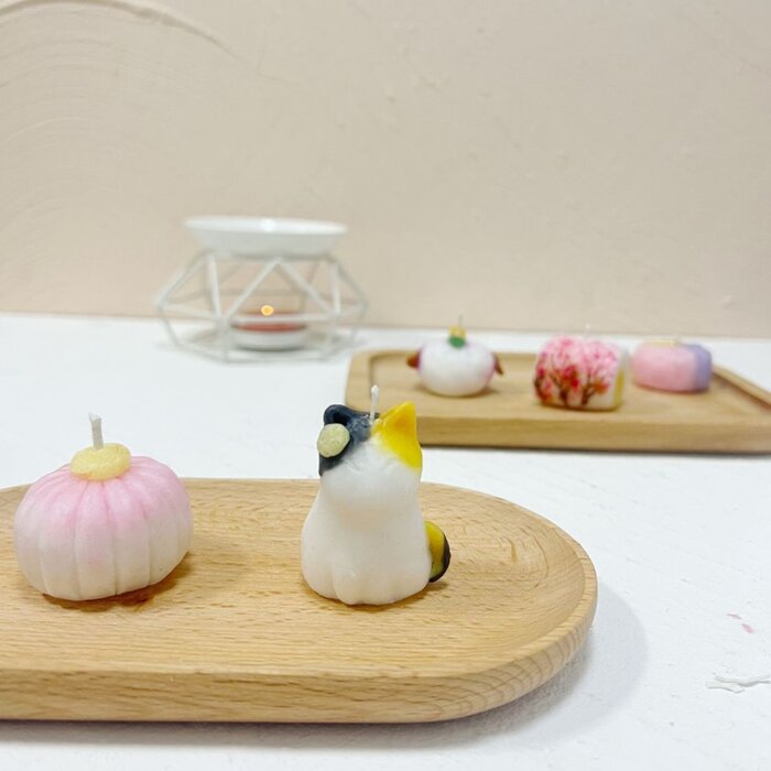 Begleitan Hand-knead Japanese Wagashi-styled Scented Candle Workshop Picture ColorProduct Thumbnail