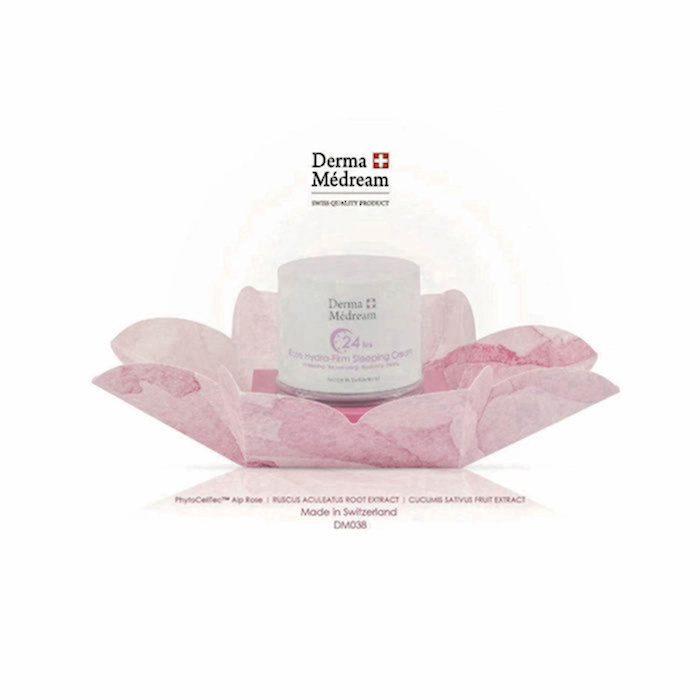 Derma Medream ROSE Hydra Firm Sleeping Cream (Moisturising, Rejuvenating, Radiance, Firing) (e50ml) DM038 Fixed SizeProduct Thumbnail