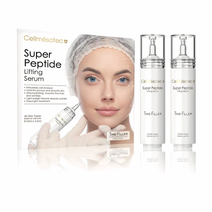 Cellmesotec Super Peptide Lifting Serum (Anti-Wrinkle Aging, Firming, Lifting , Hydrating, Reduce Fine Lines) (e15ml x 2pcs per box) CM012 Fixed SizeProduct Thumbnail
