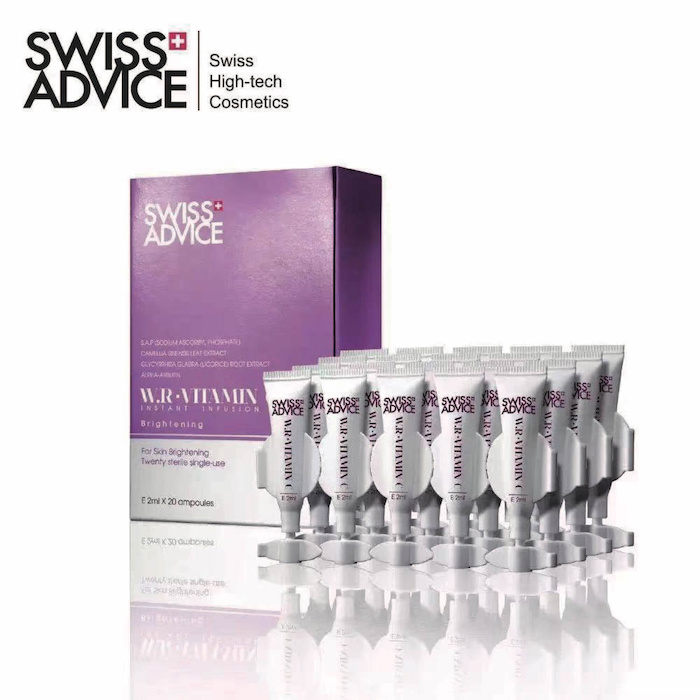 Swiss Advice W.R. – Vitamin C Instant Infusion Suero (Whitening, Exfolianes, Brightening) (e2ml 1 stick/1 box 20 sticks) SA008 Fixed SizeProduct Thumbnail