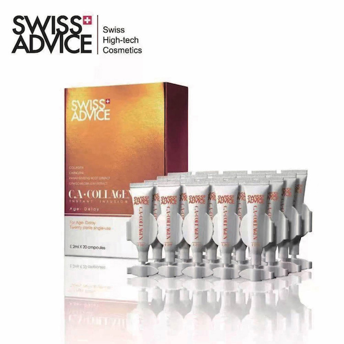 Swiss Advice C.A. - Collagen Instant Infusion Serum (Lifting, Firming, Anti-Wrinkling, Anti-Aging) (e2ml/20pcs/Box) SA009 Fixed SizeProduct Thumbnail
