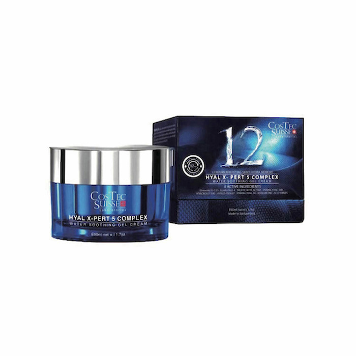 Costec Suisse Hyal X Pert 5 Complex Water Soothing Gel Cream (Moisturising, Exfolianes, Improving Complexion, Reduce Fine Lines) (e50m Fixed SizeProduct Thumbnail